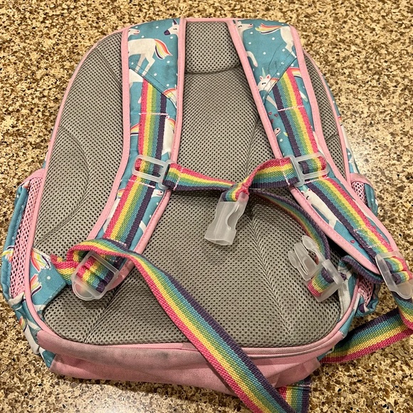 Pottery Barn Kids Unicorn Parade Small Mackenzie Backpack and Lunchbox "Lilly" - Picture 5 of 9